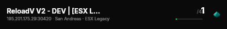 ReloadV V2 - DEV | [ESX Legacy] live status badge