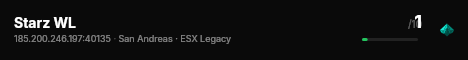 Starz WL live status badge