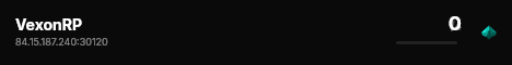 VexonRP live status badge