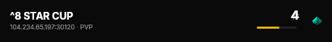 ^8 STAR CUP live status badge