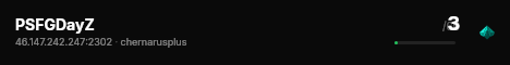 PSFGDayZ live status badge
