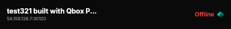 test321 built with Qbox Project by The Community! live status badge