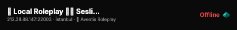 █ Local Roleplay ❰❰ Sesli Kaliteli Oyun Keyfi! ❱❱ (Turk/Türk) live status badge