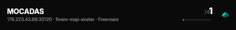 MOCADAS live status badge