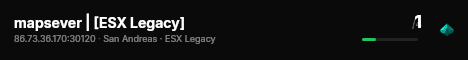 mapsever | [ESX Legacy] live status badge
