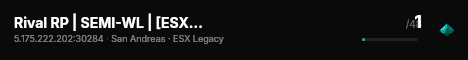 Rival RP | SEMI-WL | [ESX Legacy] live status badge