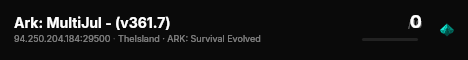 Ark: MultiJul - (v361.7) live status badge