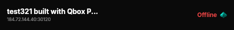 test321 built with Qbox Project by The Community! live status badge