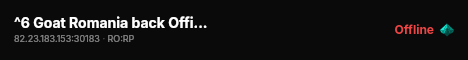 ^6 Goat Romania back Official ➜ ^6StaffFree ^6 live status badge