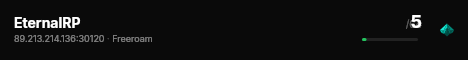 EternalRP live status badge