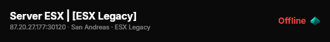 Server ESX | [ESX Legacy] live status badge