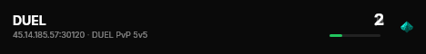 DUEL live status badge