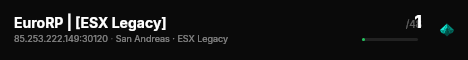 EuroRP | [ESX Legacy] live status badge