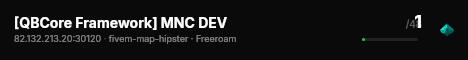 [QBCore Framework] MNC DEV live status badge