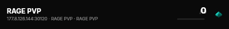 RAGE PVP live status badge