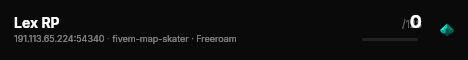 Lex RP live status badge