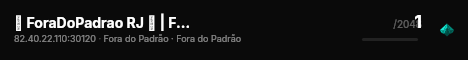 💥 ForaDoPadrao RJ 💥 | FACs LIVRES »» | /VIP  + CARRO INICIAL💎 | 💯PING BR +200 FPS💯 live status badge
