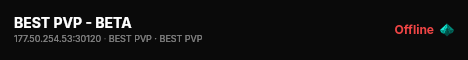 BEST PVP - BETA live status badge