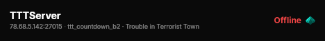 TTTServer live status badge