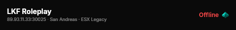 LKF Roleplay live status badge