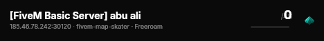 [FiveM Basic Server] abu ali live status badge