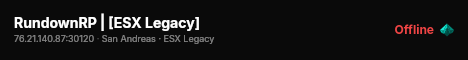 RundownRP | [ESX Legacy] live status badge