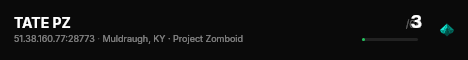 TATE PZ live status badge