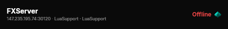 FXServer live status badge