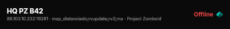 HQ PZ B42 live status badge