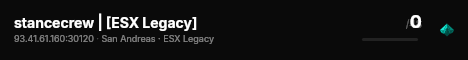 stancecrew | [ESX Legacy] live status badge