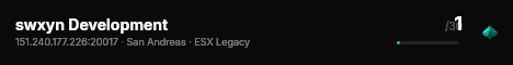swxyn Development live status badge