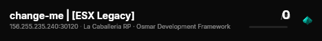 change-me | [ESX Legacy] live status badge