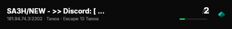 SA3H/NEW - >> Discord: [ https://discord.gg/3ujJ6njjKZ ] << (ES live status badge