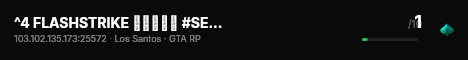 ^4 FLASHSTRIKE ▬▬▬↭🡺 #SERVEUR↭FUN 🡸↭▬▬▬ live status badge