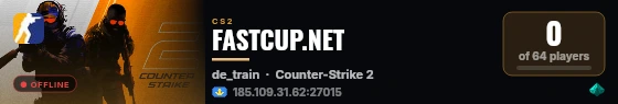 FASTCUP.NET live status badge