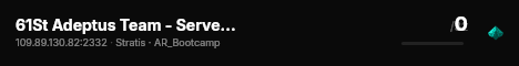 61St Adeptus Team - Server Training live status badge