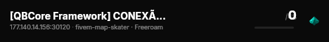 [QBCore Framework] CONEXÃO RP live status badge