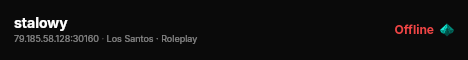 stalowy live status badge