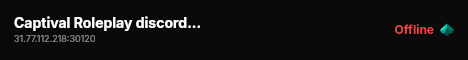 Captival Roleplay discord.gg/captival live status badge