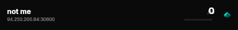 not me live status badge