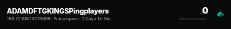 ADAMDFTGKINGSPingplayers live status badge
