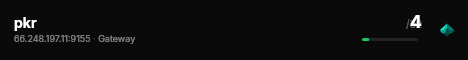 pkr live status badge