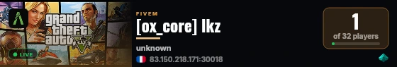 [ox_core] lkz live status badge