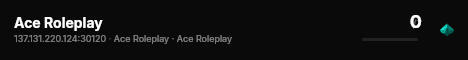 Ace Roleplay live status badge