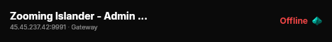 Zooming Islander - Admin - Skins live status badge