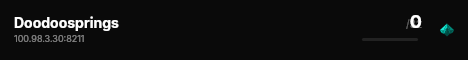 Doodoosprings live status badge