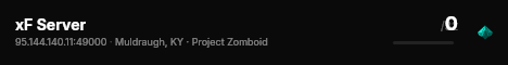 xF Server live status badge