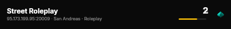 Street Roleplay live status badge