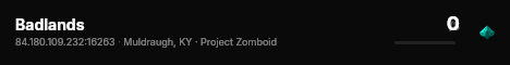 Badlands live status badge