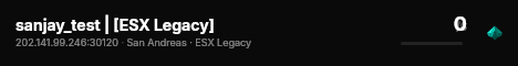 sanjay_test | [ESX Legacy] live status badge